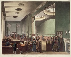 Royal Exchange, Lloyds Abonelik Odası, Ackermann